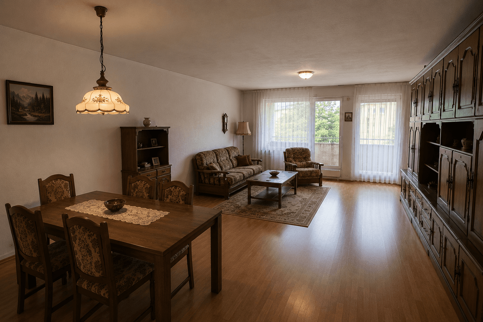 Traditionelles Wohnzimmer vor dem Umbau — Ausgangslage eines Customizing-Projekts